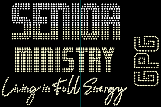 ADULT BLING TEE_Senior Ministry